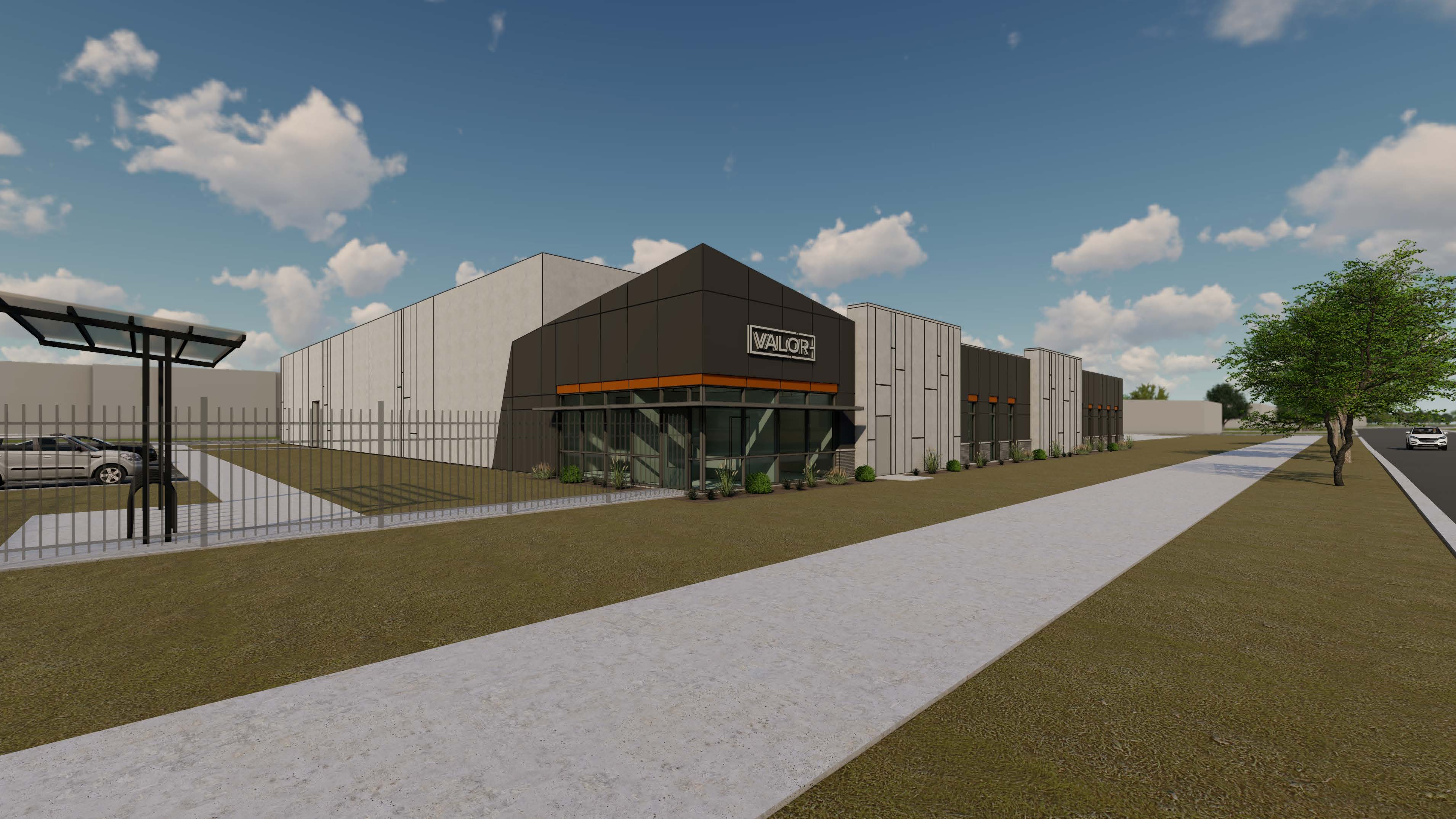 Valor Data Center Rendering